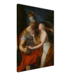 Canvas Allegory of Peace and War by Pompeo Girolamo Batoni 1776. Greek Roman mythology