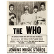 The Who concert poster reproduction. 1968 Concert . Fine art paper print