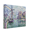 Paul Signac Quimper Quai de l'Odet, Quimper Odet Embankment painting