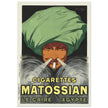 Cigarettes Matossian vintage advertising poster by Jean d' Ylen.