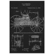 Road vehicle patent 540648 1895 by Charles Edgar Duryea. Automobile car history