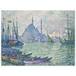 Paul Signac painting the Golden Horn the minarets
