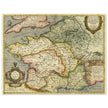 Galliae Veteris Typus by Abraham Ortelius. Ancient map of  Gaul ( now France ) .