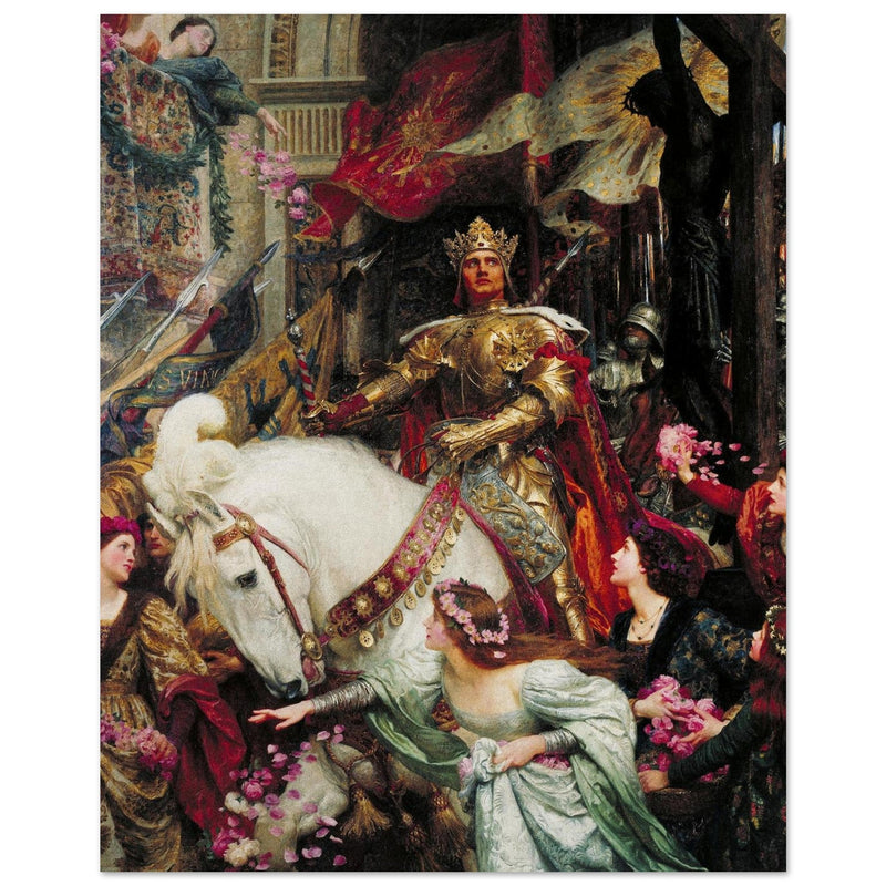 The Two Crowns paintings by Frank Dicksee