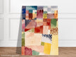 Paul Klee Motiv aus Hammamet abstract painting.