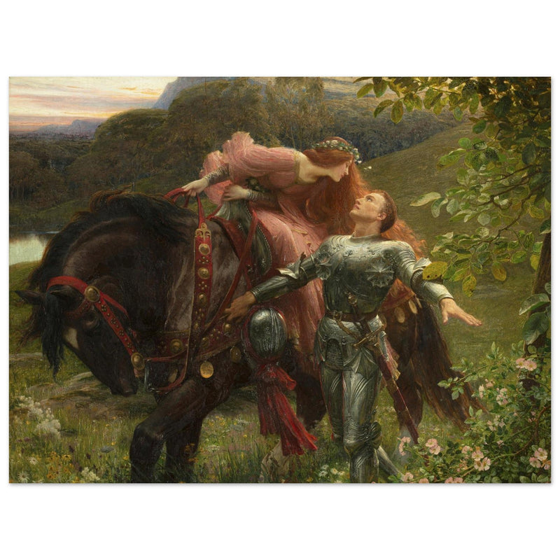 La Belle Dame sans Merci painting by Frank Dicksee