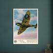 A British Spitfire on Patrol Propaganda II World War