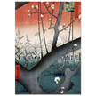 The Plum Garden at Kameido Shrine by Hiroshige Utagawa