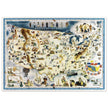 Makers of the U.S.A. A Friendship Map by Louise E. Jefferson. Pictorial map of the United States of America.