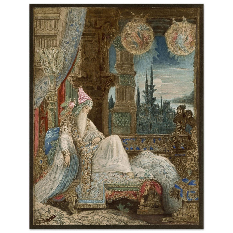 The Mogul's Dream painting by Gustave Moreau