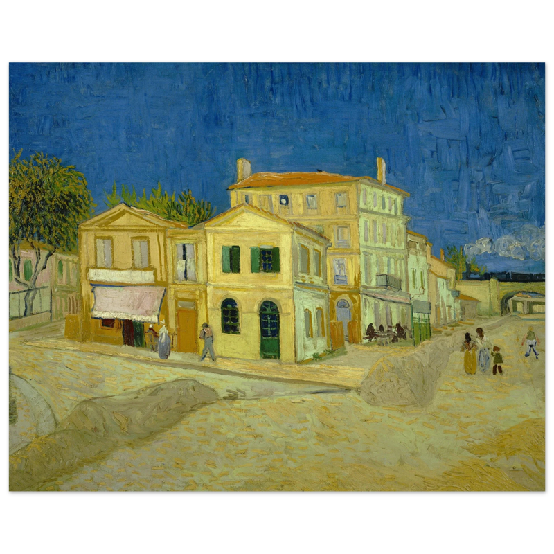 The yellow house The street by Vincent Van Gogh