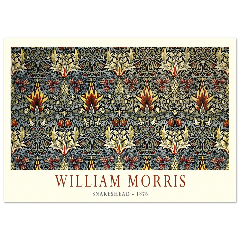William Morris Snakeshead 1876.  .