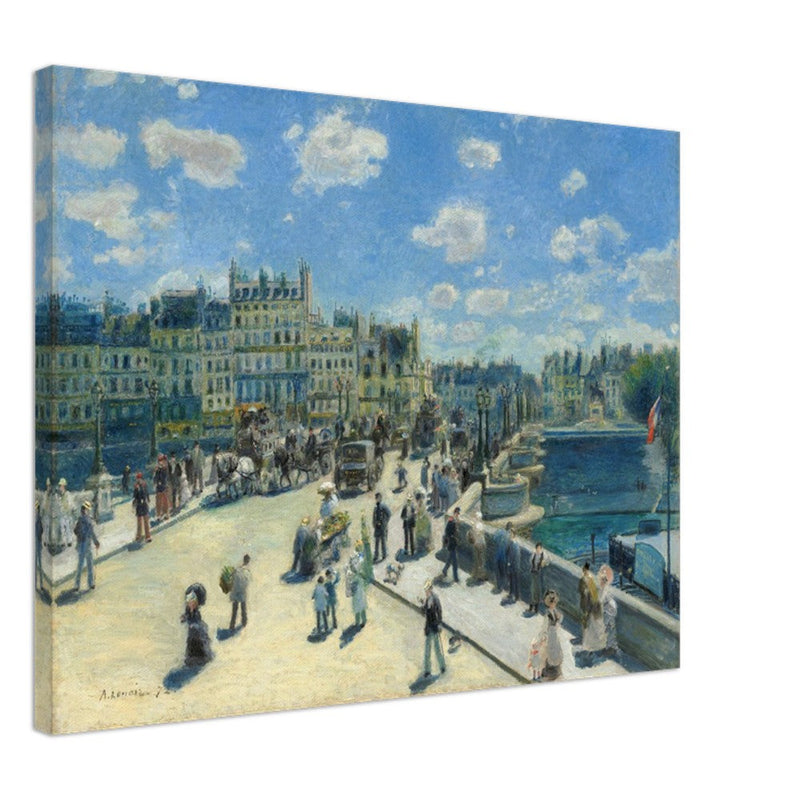 Pont Neuf  Paris by Auguste Renoir.