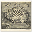 Gods of Olympus Surrounding a Chess Board by John Carwitham .