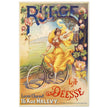 Rudge cycles vintage french advertising print  1900 by Peter Alfred Gross.