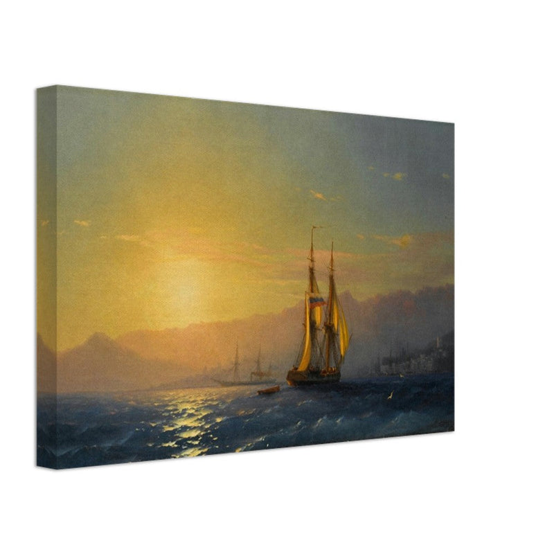 Sunset at Sea by Ivan Aivazovsky 1877.