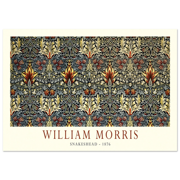 William Morris Snakeshead 1876.  .