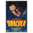 Dracula movie poster. Bela Lugosi vampire film .