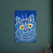 Cat Gouache by Louis Wain.