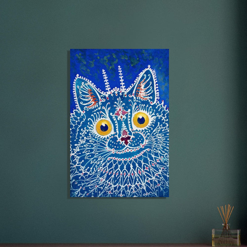 Cat Gouache by Louis Wain.