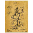 vintage microscope patent by J H Ford.