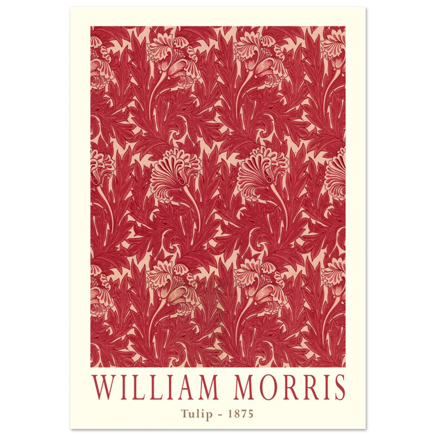 William Morris Tulip 1875 .