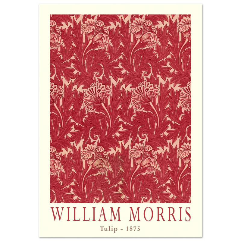 William Morris Tulip 1875 .