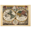 Ancient world map Planiglobium Terrestre Minus in hanc formam redactam by Johann Baptist Homann