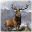 The Monarch of the Glen, Edwin Landseer, 1851. Red deer in the Highlands Scotland.