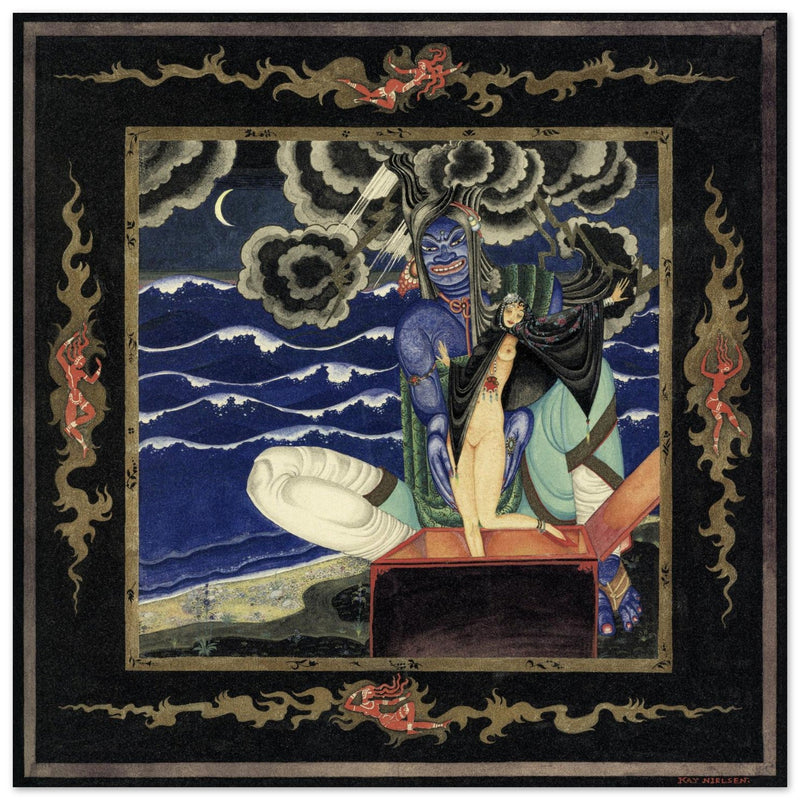 Kay Nielsen A Thousand and One Nights The Story of King Schahriyar and his brother king Schahzenan