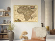 Africa ancient map print by Nicolaes Visscher