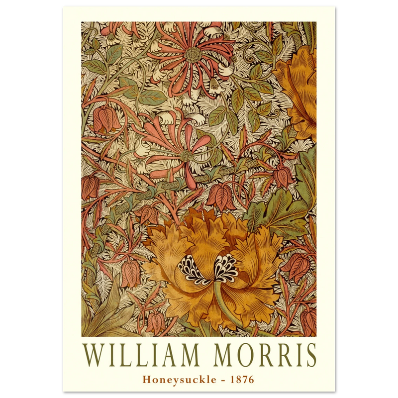 William Morris Honeysuckle 1876.