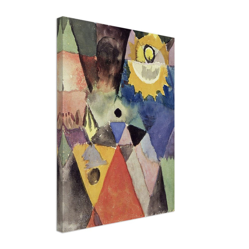 Paul Klee Mit der Gaslampe ( With the Gas Lamp ) 1915