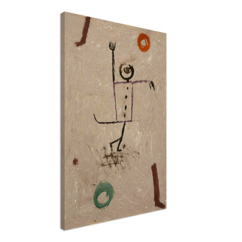 Paul Klee Arie des Tenor Buffo abstract painting.
