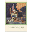 Tanglewood Tales illustration by Edmund Dulac fine print reproduction. Jason selecting Tiphys to steer the Argo for the Golden Fleece