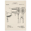 Hair Drier patent drawing by G M Kazanjian