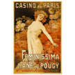 Casino of Paris vintage advertising poster  1904 by Georges Redon.