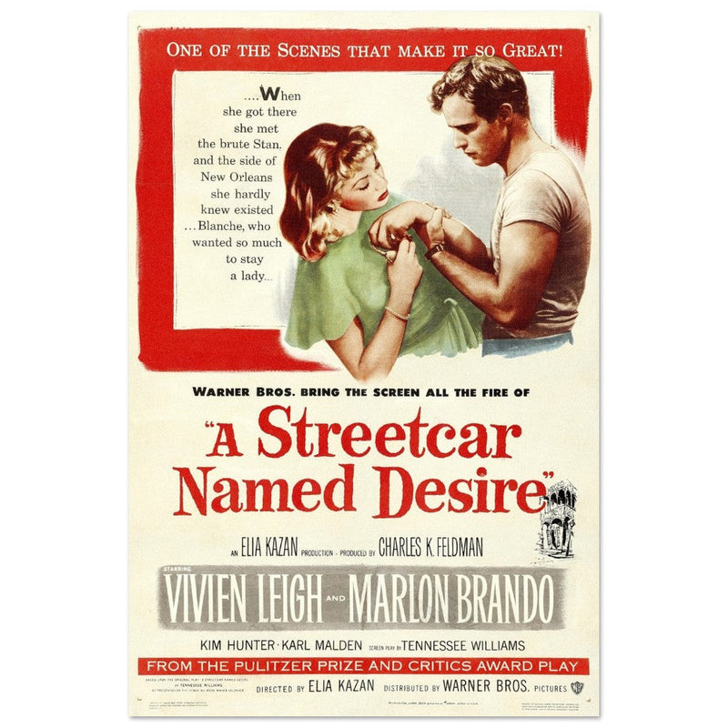 A Streetcar Named Desire movie poster.