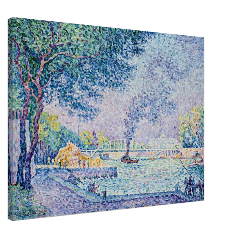Paul Signac La Passerelle Debilly painting.