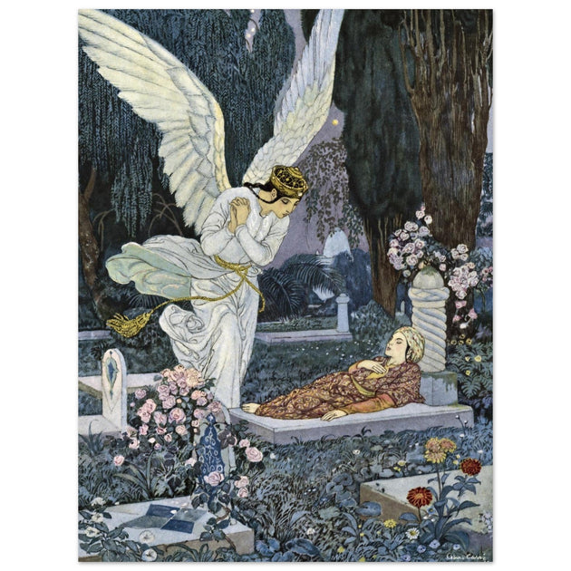 The Arabian Nights One Thousand and One Nights illustration by Leon Carre