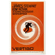 Vertigo by Alfred Hitchcock movie poster.