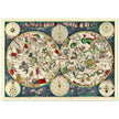 Old celestial zodiac map Planisphæri Coeleste de Wit, by Frederik de Wit 1670
