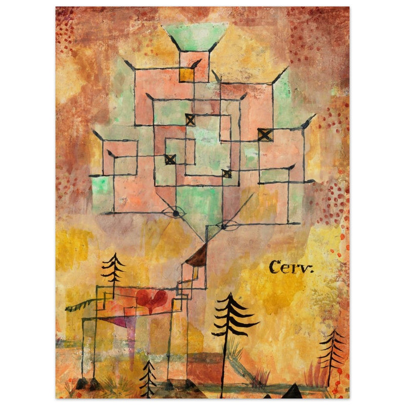 Paul Klee Der Hirsch ( The Stag ).