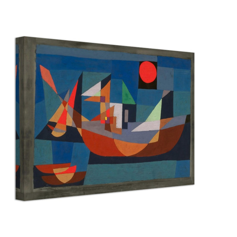 Paul Klee Ruehende Schiffe ( Resting ships )