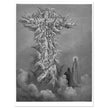 Gustave Dore illustration for The Divine Comedy by Dante Alighieri.  The Cross Paradise.