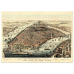 Aerial view of the city of New York by Nathaniel Currier and James Merritt Ives