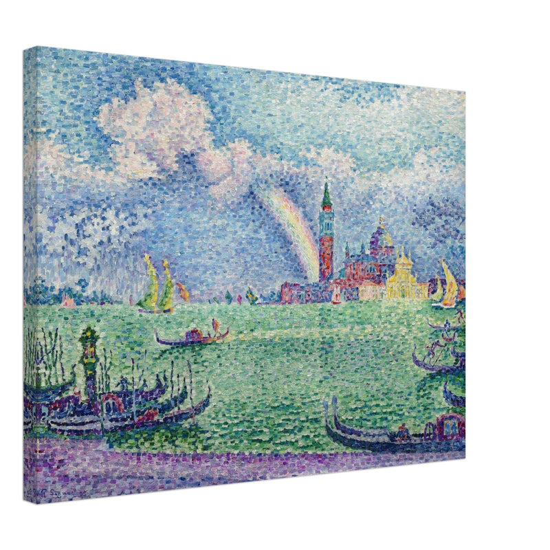 L’ Arc-en-ciel (Venise) The rainbow Venice by Paul Signac painting.