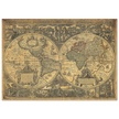 Orbis terrarum typus de integro multis in locis emendatus by cartographer Petrus Plancius World map