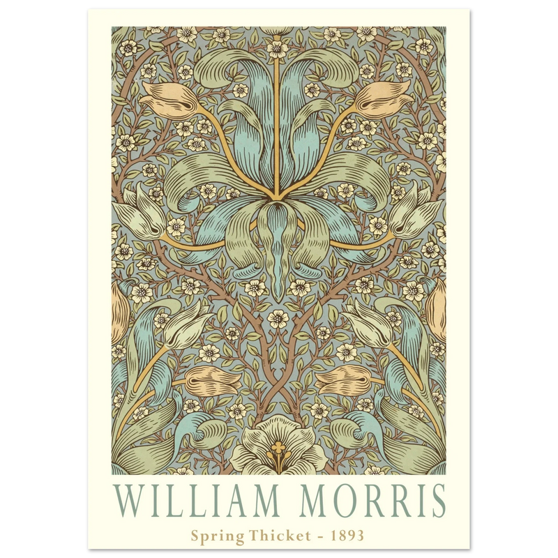 William Morris Spring Thicket 1893.