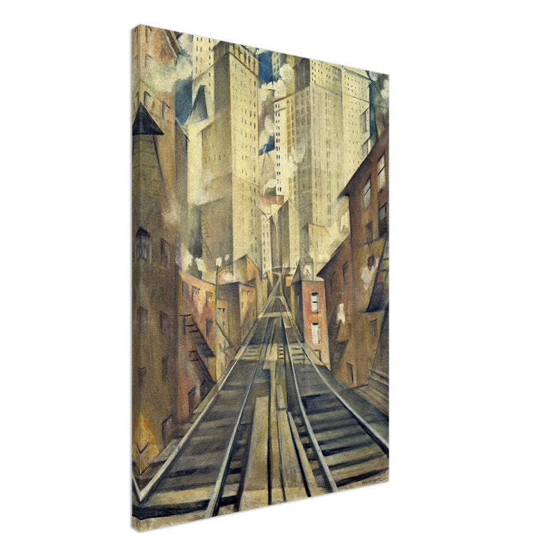 The Soul of the Soulless City New York - an Abstraction by Christopher Richard Wynne Nevinson.